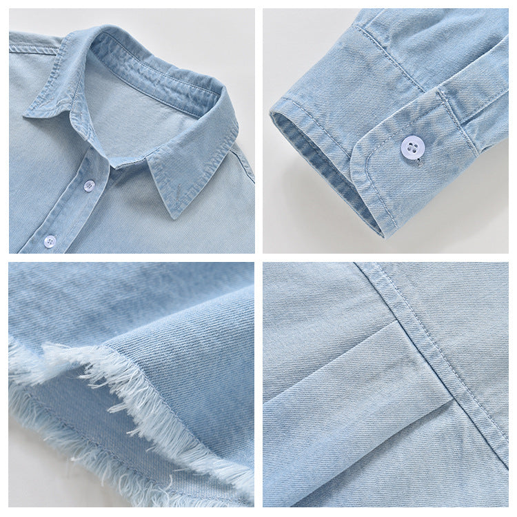 Retro Celebrity Style Long Sleeve Shirt Women's Low Waist Skinny Skirt Fashion Spice Girl Suit Two-piece Set k5120