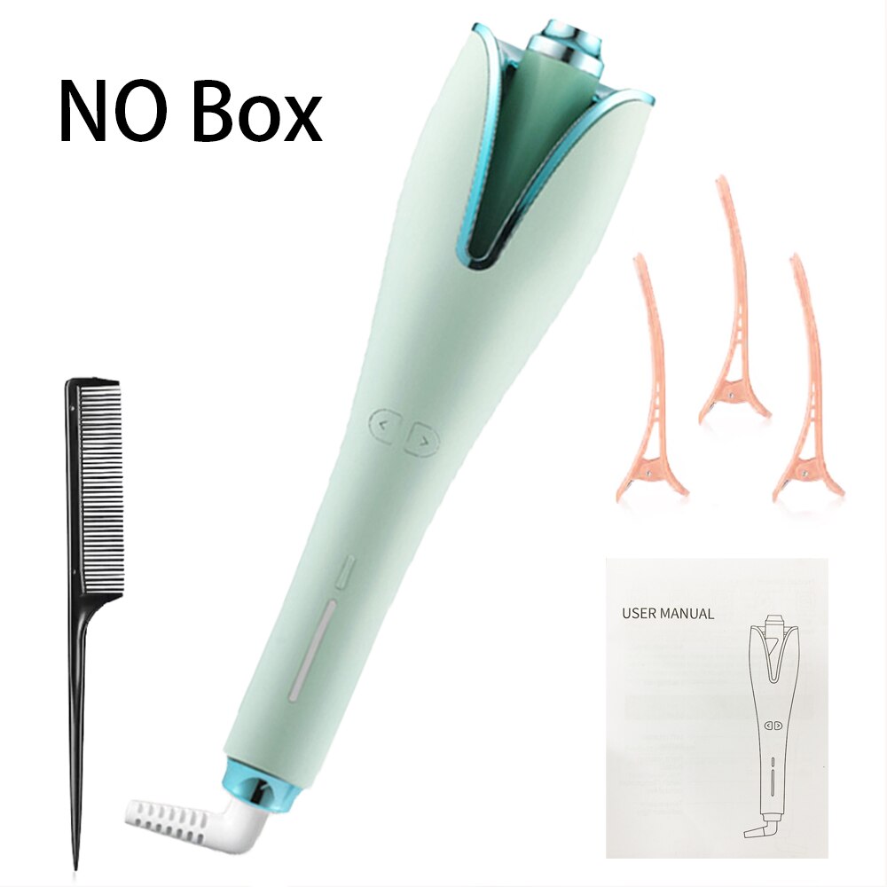 Hair curler  latest anti perm curler, automatic rotation curler, curling irons ceramic heating curler, hair styling tool.