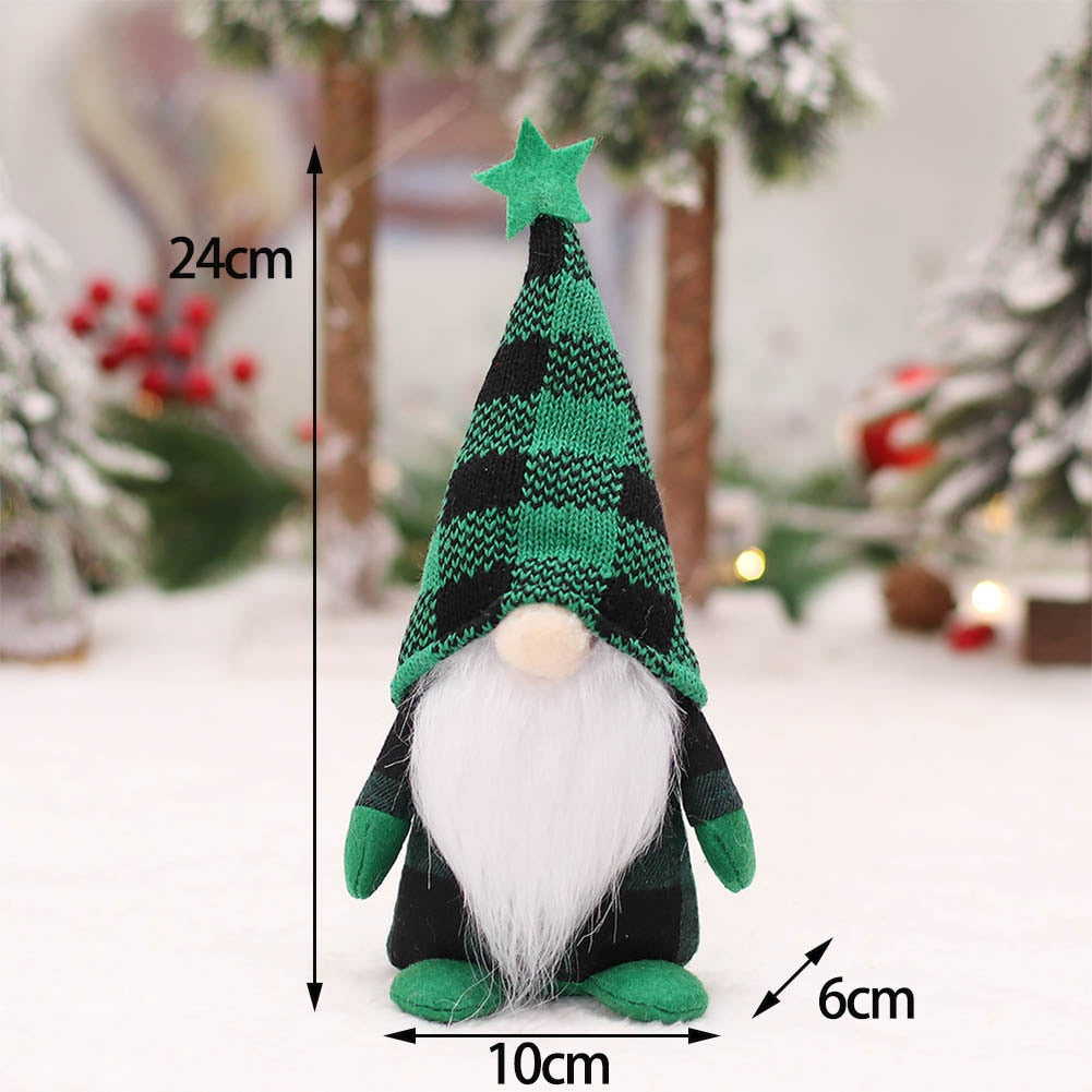 Halloween Gnome Plush Halloween Decoration for Home Handmade Faceless Dolls Gnome Ornaments Cute Elf Scandinavian Tomte Gnomes