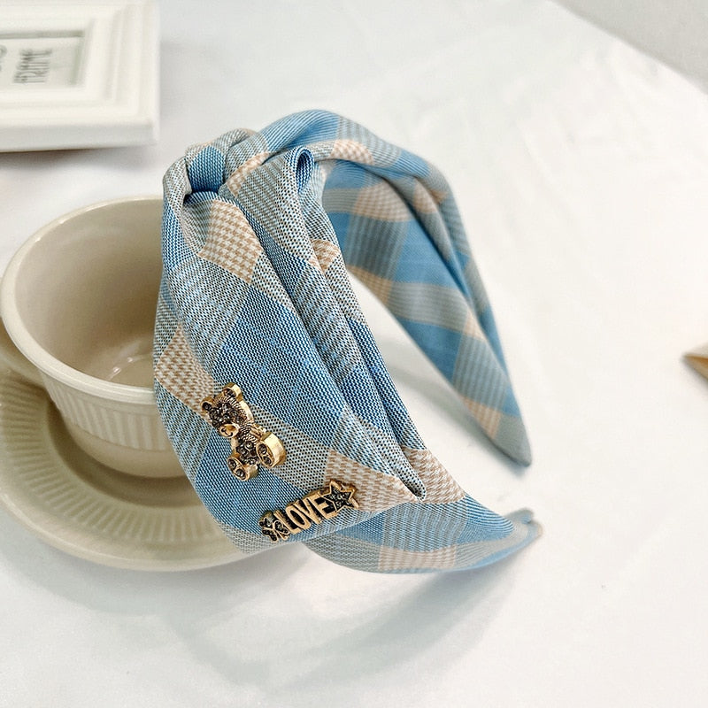 Solid Fabric Satin Hair Scarf Band Hairband for Women Girl Korea Headbands Fashion Accessorie