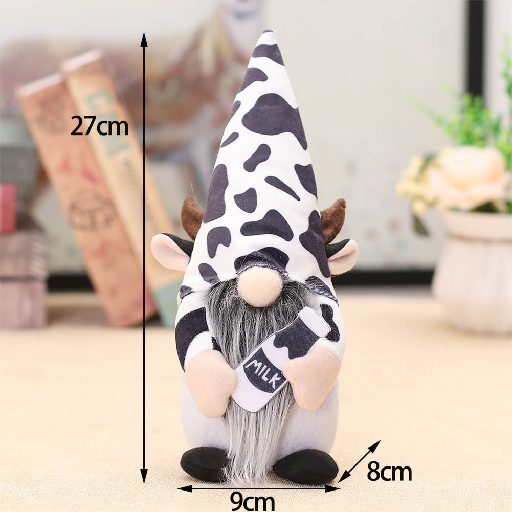 Halloween Gnome Plush Halloween Decoration for Home Handmade Faceless Dolls Gnome Ornaments Cute Elf Scandinavian Tomte Gnomes