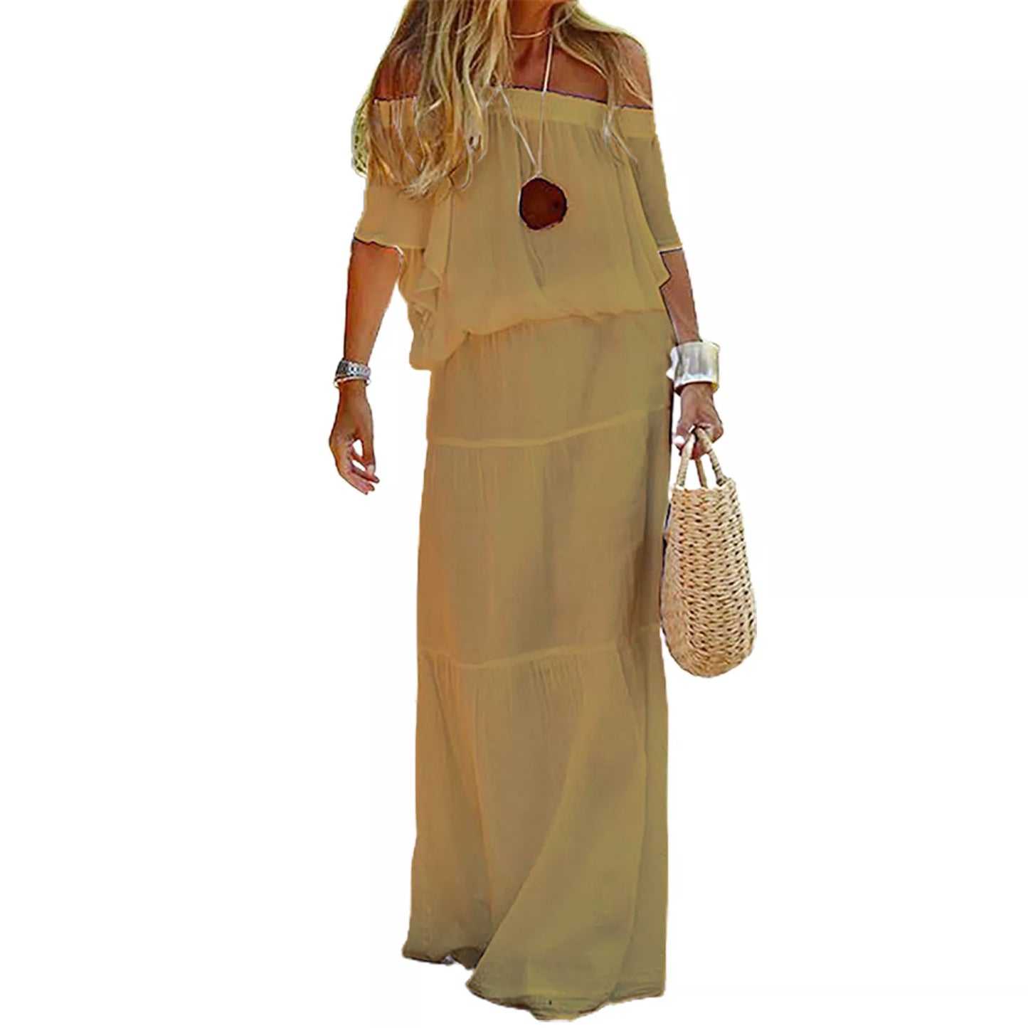 qgtao Party Dress for Women 2024 Summer Bandage Dress Red Elegant Ruffles Sexy One Shoulder Black Bodycon Loose Dress Outfts vestidos