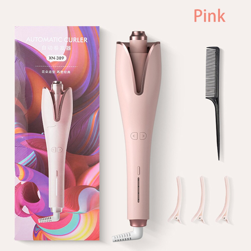 Hair curler  latest anti perm curler, automatic rotation curler, curling irons ceramic heating curler, hair styling tool.