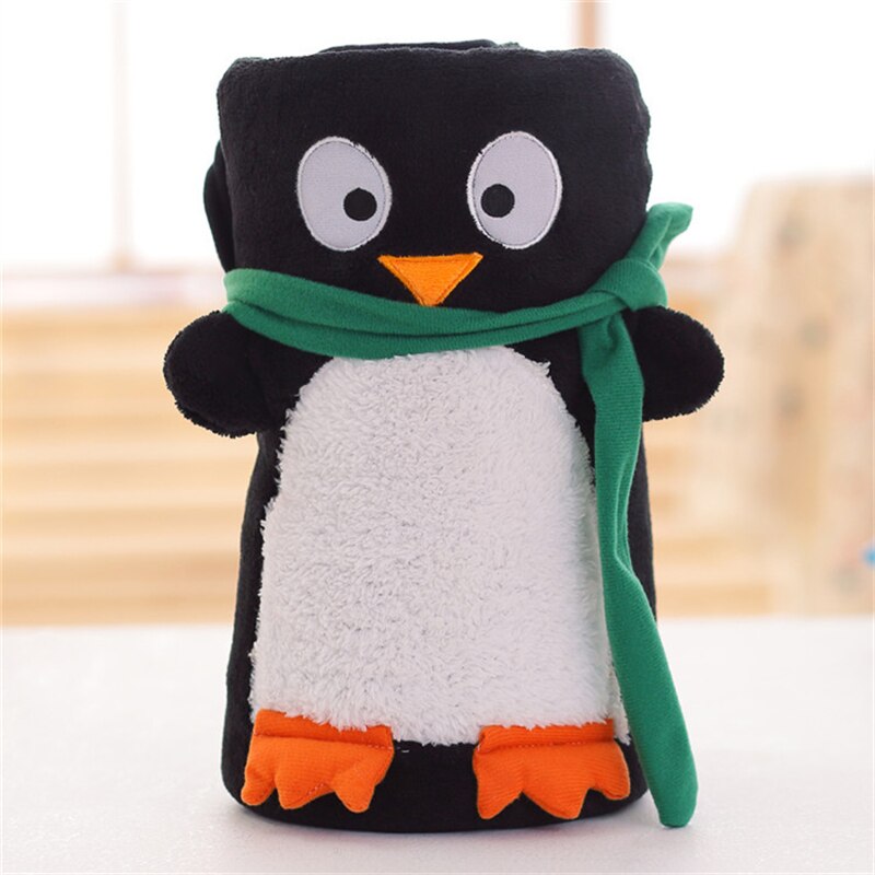 Cute Christmas Present Throw Blanket Lovely Santa Claus Flannel Fleece Sofa Blankets Portable Anti-Pilling Cartoon Shawl Blanket