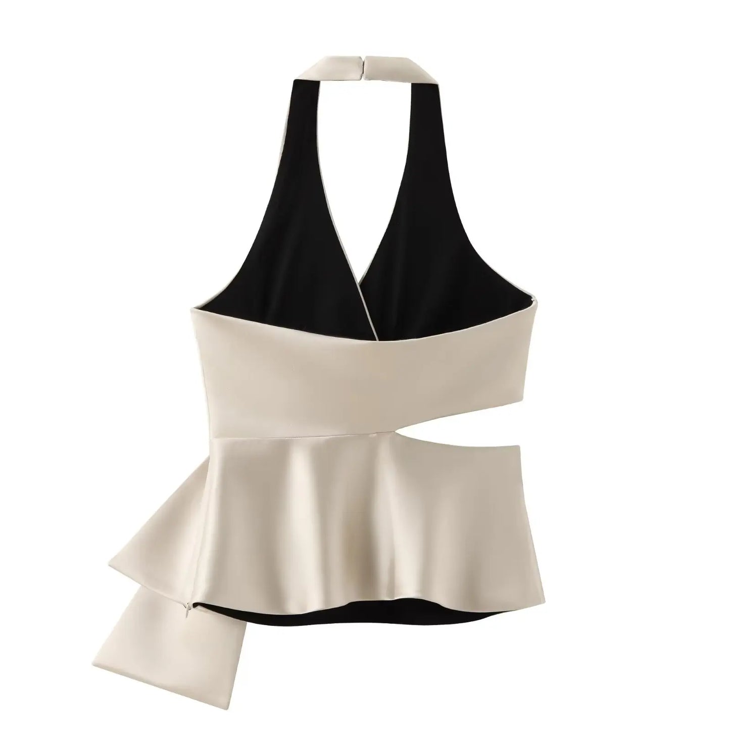 qgtao 2024 Women's Bow Decorated Silk Satin Top Summer Vest Jackets Zevity Sleeveless Woman Traffic Working Female Coats