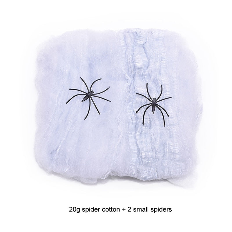 150/200cm Black Scary Giant Spider Huge Spider Web Halloween Decoration for Home Bar Haunted House Props Holiday Outdoor Decor