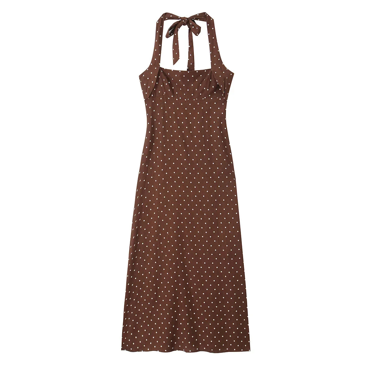 qgtao 2024 Women's Polka Dot Blend Dress Dresses Womens Holiday Midi Sale Clearance Formal Elegant Evening Summer Zevity