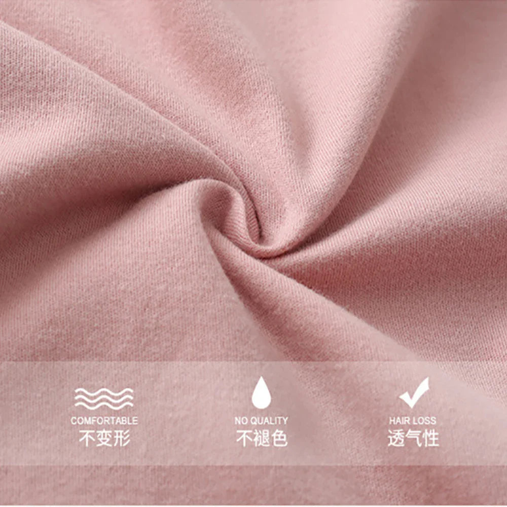 qgtao M-3XL 100% Cotton Elastic Waist Trousers Sets Spring Autumn Print Sleepwear Women's Big Size Pajama Breathable Soft Pijama Mujer