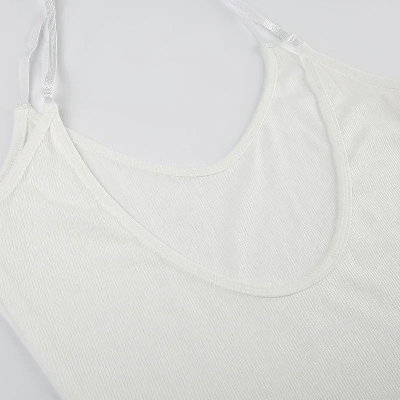 qgtao Basic Sexy Halter Backless Midi Dress