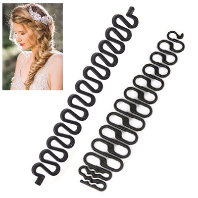 Women Girls Donut Hair Bun Maker Disk Curler Roller Braiding Tool DIY Hair Twist Clip Styling Tools Hairstyle Accessories