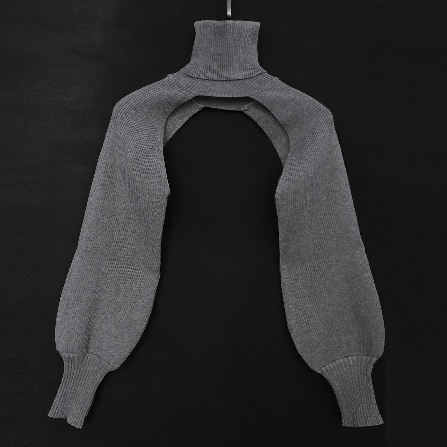 Women Ultra-short Sweater Coat 2022 Autumn Winter Long Sleeve Loose Knitted Crop Tops Solid Color Sexy Cardigan Sweaters Tops