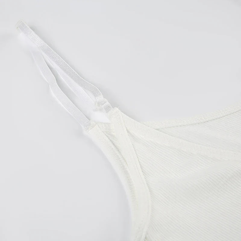 qgtao Basic Sexy Halter Backless Midi Dress