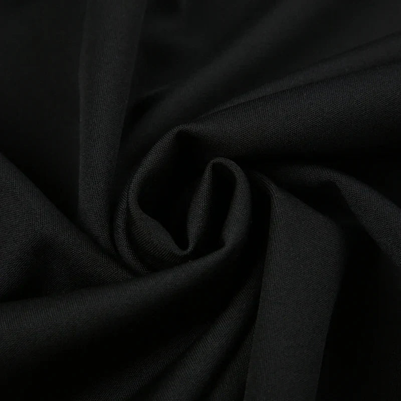 qgtao Gothic Square Neck Corset Maxi Dress