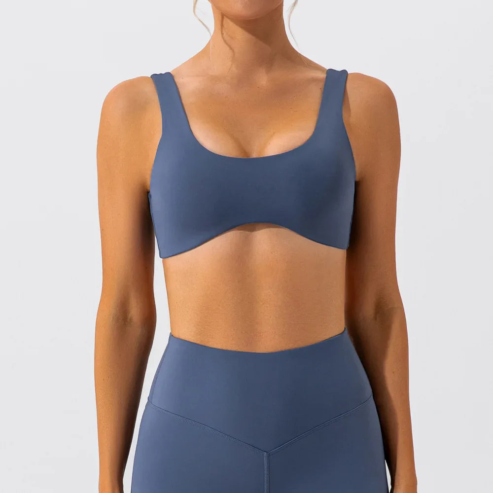 qgtao Breathable Sports Bra Shockproof Crop Anti-sweat Fitness Top Women Seamless Yoga Push up Sport Gym Workout Top Soft Underwear