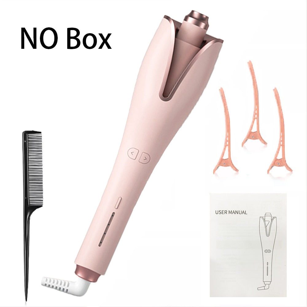 Hair curler  latest anti perm curler, automatic rotation curler, curling irons ceramic heating curler, hair styling tool.