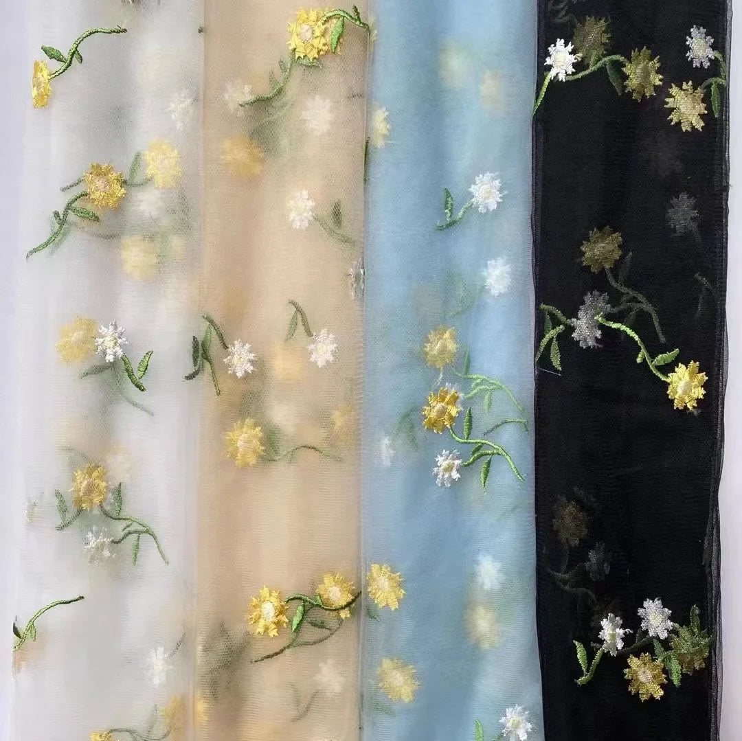 qgtao vintage Embroidery Lace Appliques Butterfly Tulle Long Prom Dresses Puff Sleeves A-Line Evening Gowns Formal Party Dress 2022