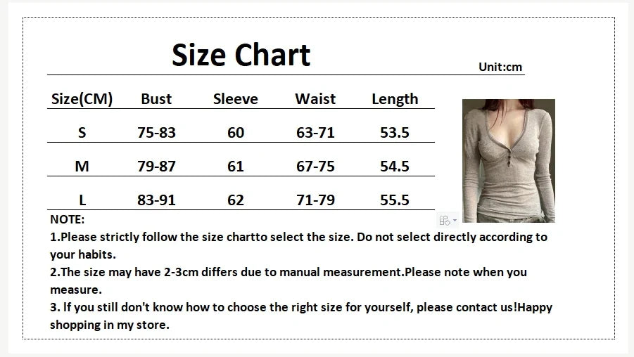 qgtao Y2K T-Shirts Women Vintage Long Sleeve Tops Female Hot Girl Fashion Deep V Neck Tee Ladies 2000S Style Grunge T Shirt Street wear