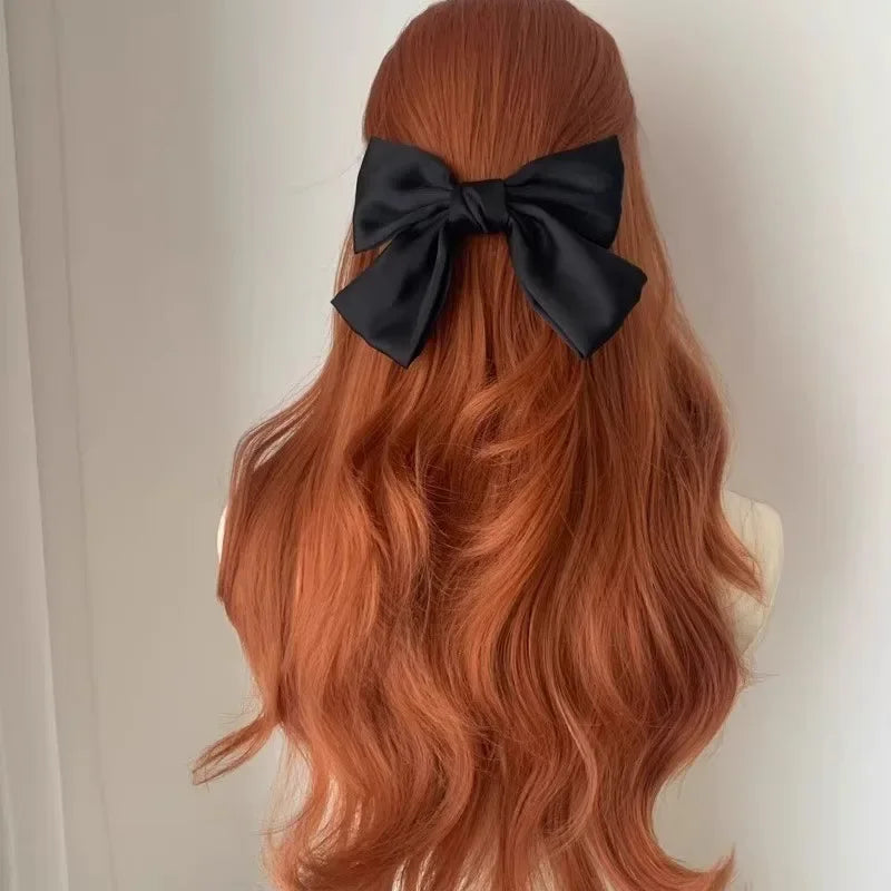 qgtao - Orange Wig for Women Lace Front Big Wave Curly Long Hair for Cosplay Daily Use 24inch Pumpkin Color Halloween Wigs