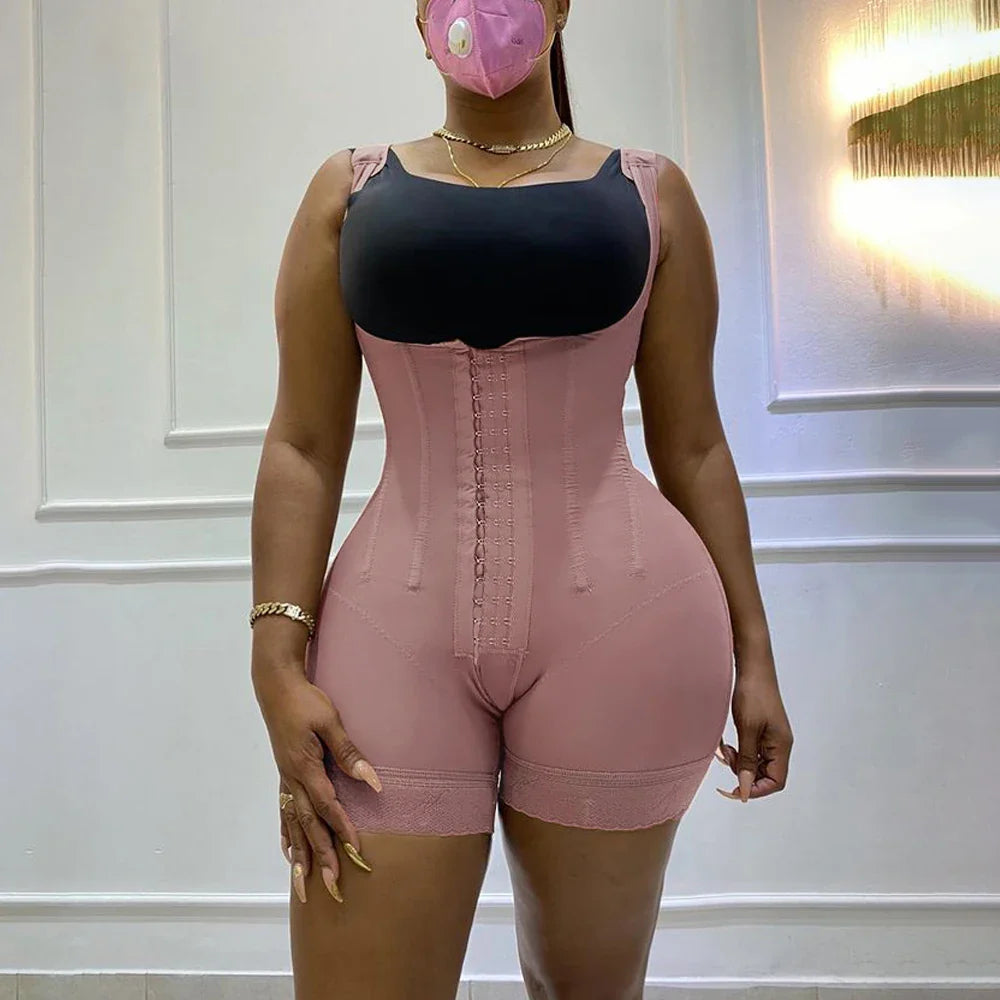 qgtao Girdle Postoperative Bodysuit Compressed Steel Shapewear Fajas Corset Slimming Body Shaper Sexy Women