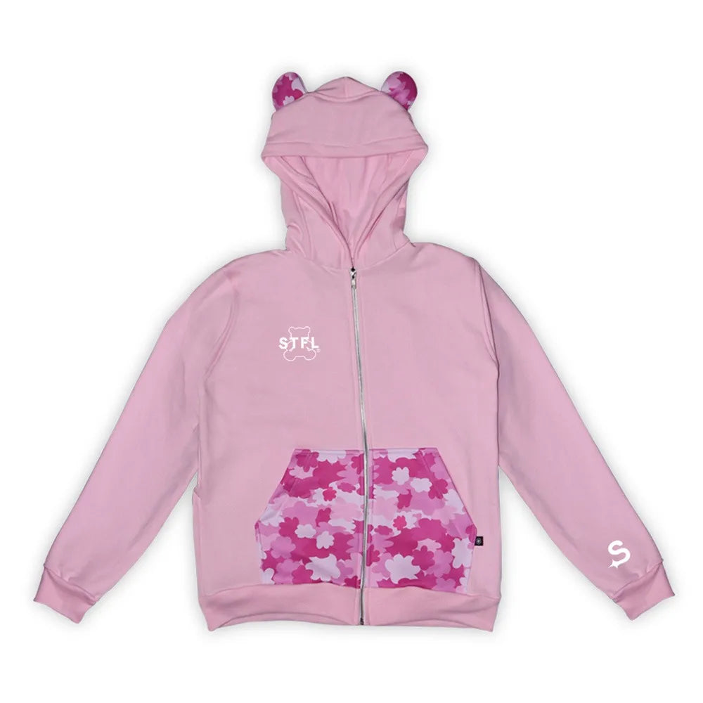 Y2k Vintage Casual Hip Hop Print Zip Up Hoodies Aesthetic Gothic Fashion Long Sleeve Hooded Sweatshirt Clothes Women Man
