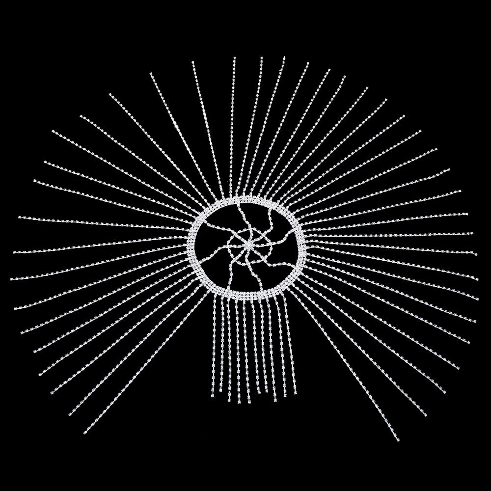 Stonefans Flash Long Tassel Hair Chain Rhinestone Head Chain for Women Nightclub Crystal Headband Hat Bridal Headpiece Jewelry