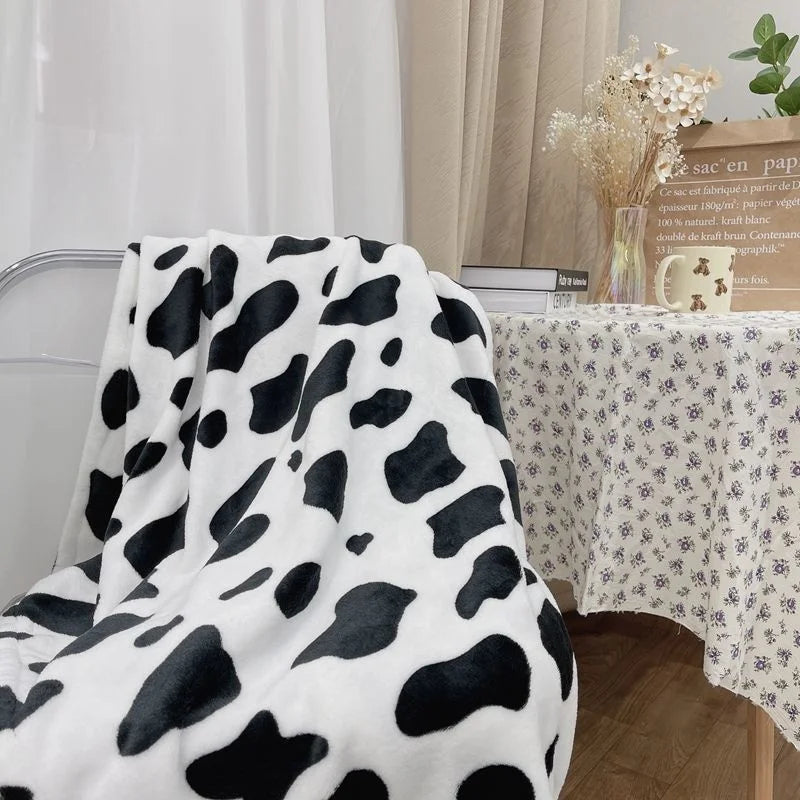 Yeknu Ins Style Zebra Blanket Soft Microfiber Blanket For Bed Office Flannel Blanket Warm Throw Blanket Plush Bedspread Kids Bedding