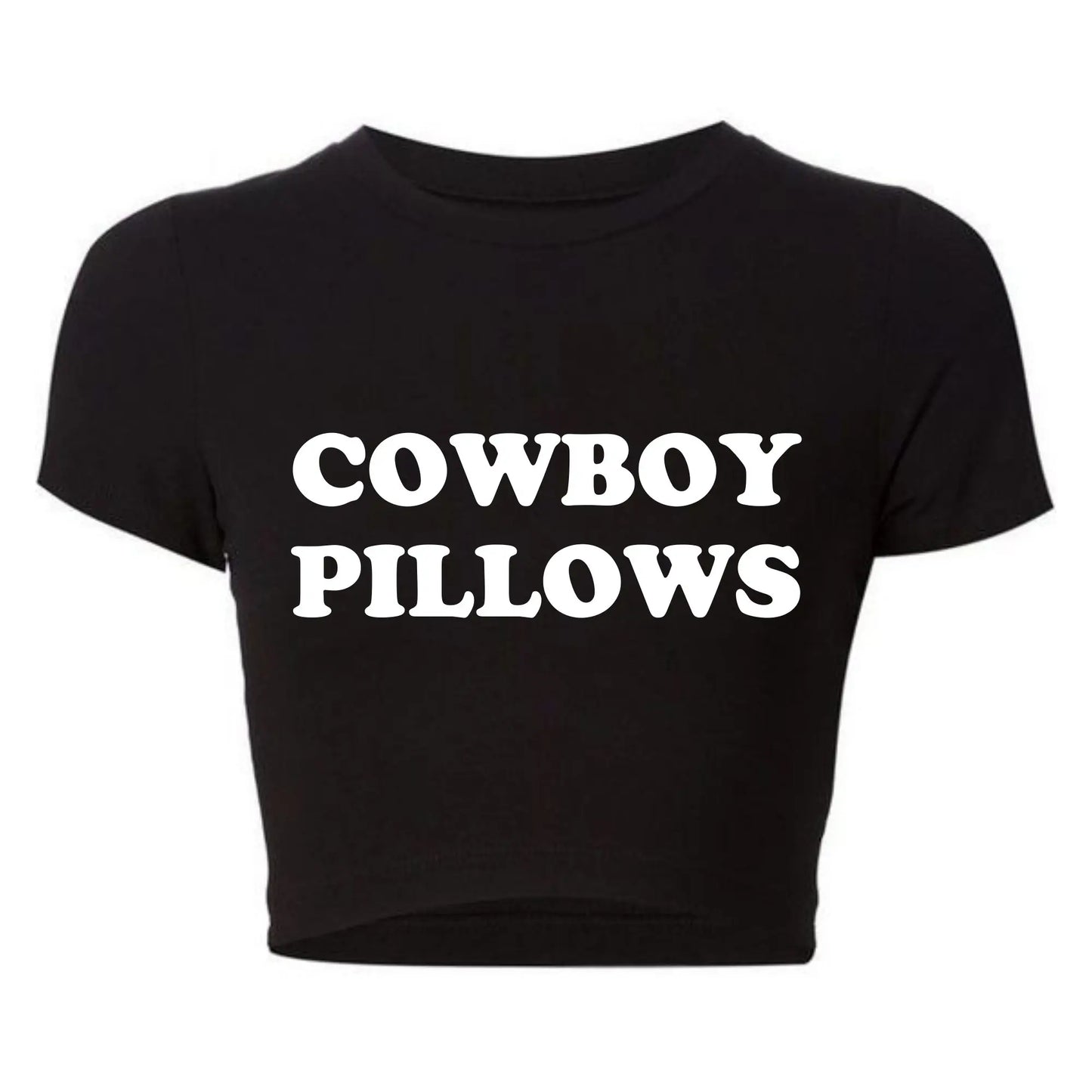 Cowboy Pillows Women Cropped Tops Harajuku Baby Tee Y2k Summer Fashion T Shirt Femme Kawaii Clothes Hot Girl Tshirt Dropshipping