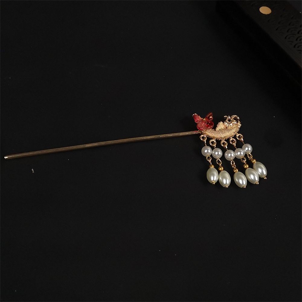Alloy Round Hairpins Bun Cuff Vintage Leaf Hair Stick Set Bun Holder Women Hair Accessories Retro Hair Pins