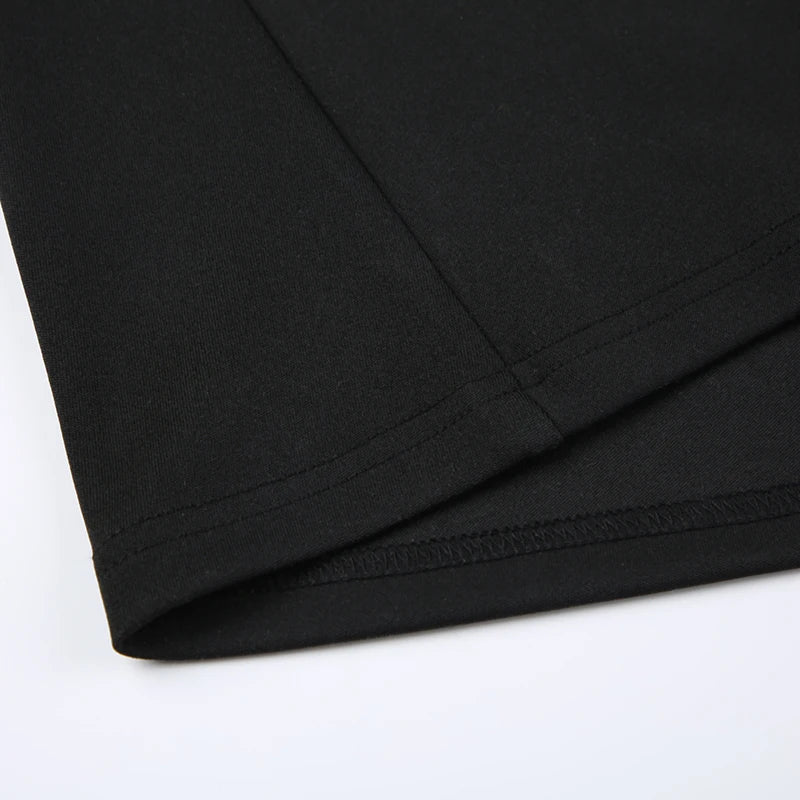 qgtao Gothic Square Neck Corset Maxi Dress