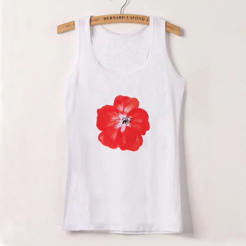 qgtao Sexy Summer Crop Tops Aesthetic Flowers Graphic Baby Tee Goth Harajuku Y2k Style Short Sleeve Camis Vintage Woman 2000s T-shirts
