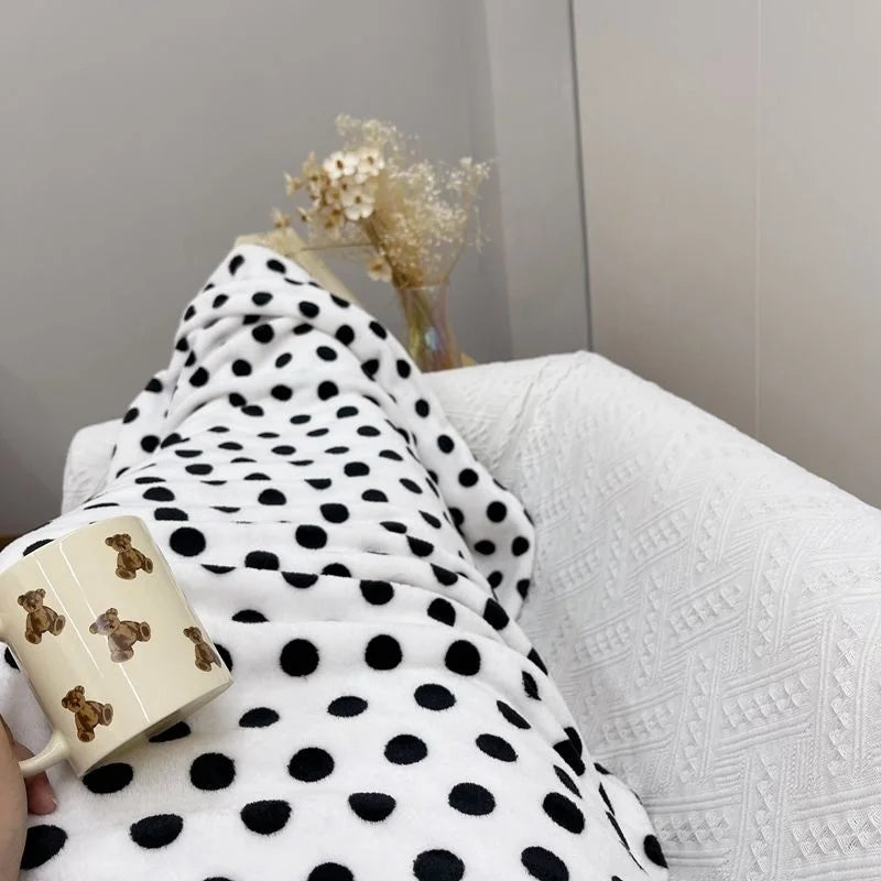 Yeknu Ins Style Zebra Blanket Soft Microfiber Blanket For Bed Office Flannel Blanket Warm Throw Blanket Plush Bedspread Kids Bedding