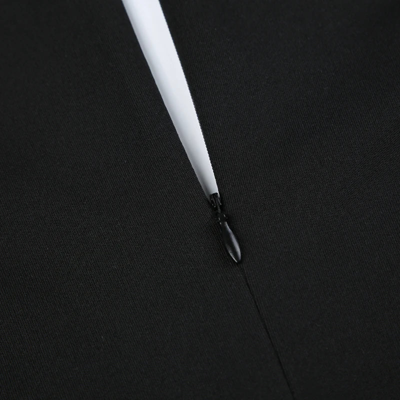 qgtao Gothic Square Neck Corset Maxi Dress