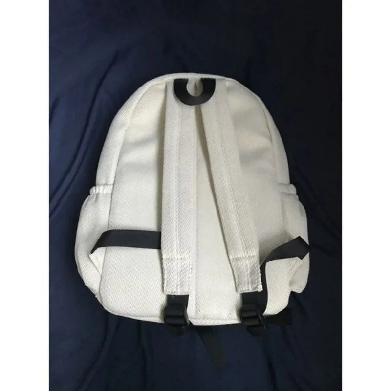 qgtao Y2k Womens Backpack Japanese Style Original Luxury School Backpacks Vintage Fashion Casual Chain Patchwork Aesthetic Bags