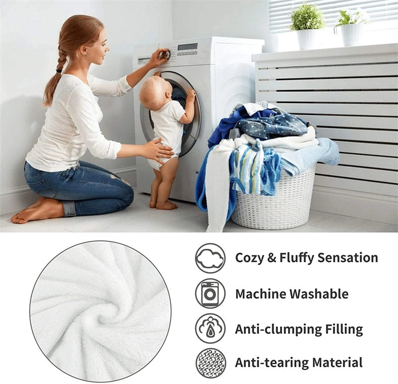 Christmas Flannel Throw Blanket Single-sided Printing Portable Travel Warm Blankets for Bed Soft Cozy Child Audit Sofa Blanket
