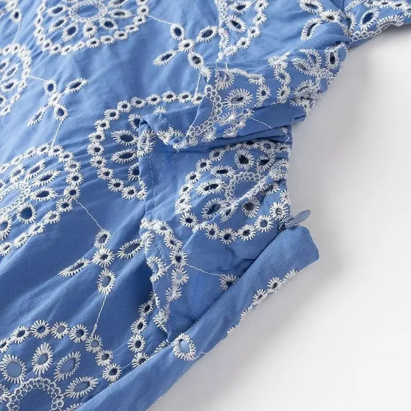 qgtao 2024 Women's Robe Embroidered Layered Dress Dresses on Sale Clearance Sexy Costume Long Femme Elegant Fashion Summer