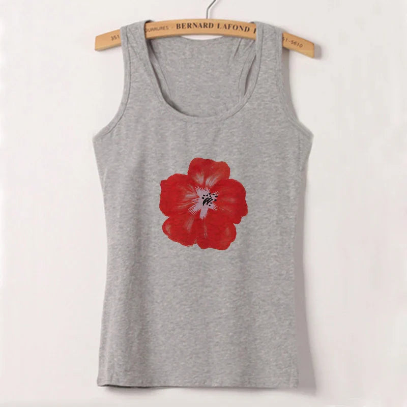 qgtao Sexy Summer Crop Tops Aesthetic Flowers Graphic Baby Tee Goth Harajuku Y2k Style Short Sleeve Camis Vintage Woman 2000s T-shirts