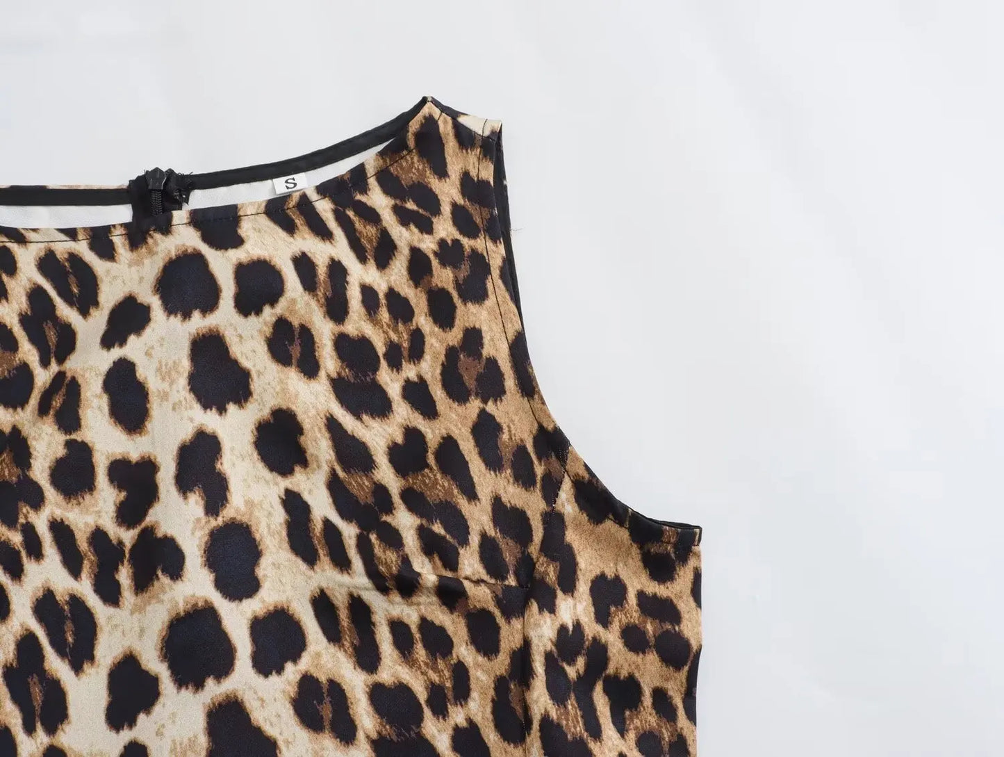 qgtao 2024 Women's Printed Leopard Dress Womens Dresses Sale Clearance Fashion Summer Short Party Elegant New Chic Y2k Mini