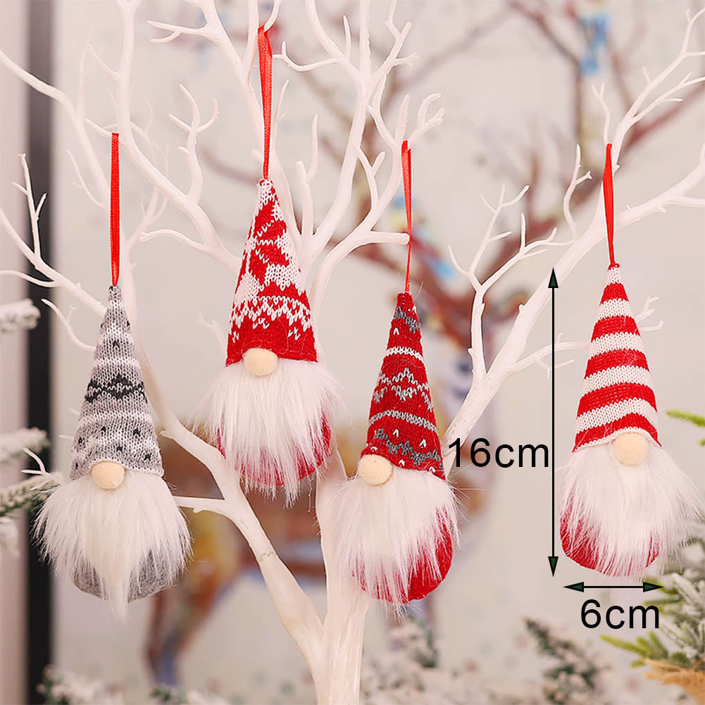 Christmas Gnome Plush Decor Christmas Elf Faceless Doll Xmas Gnomes Christmas Decorations for Home New Year Holiday Gift