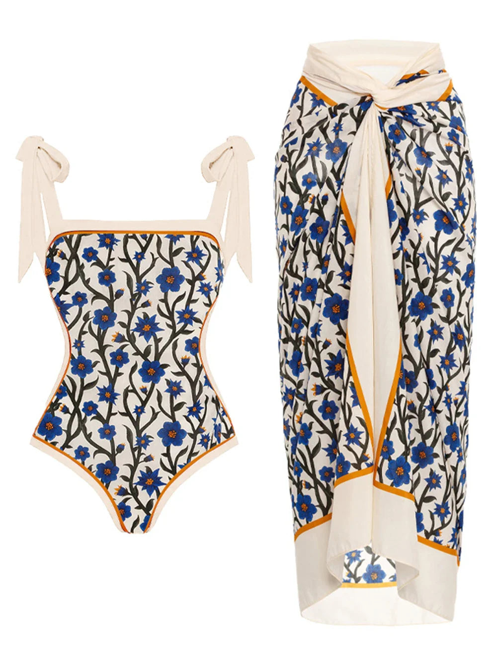 qgtao New Arrival Push Up Women Bikini Set Floral Printed Ruffle Bikinis Strappy Bandage Swimwear Brazilian Biquini Bathing Suit