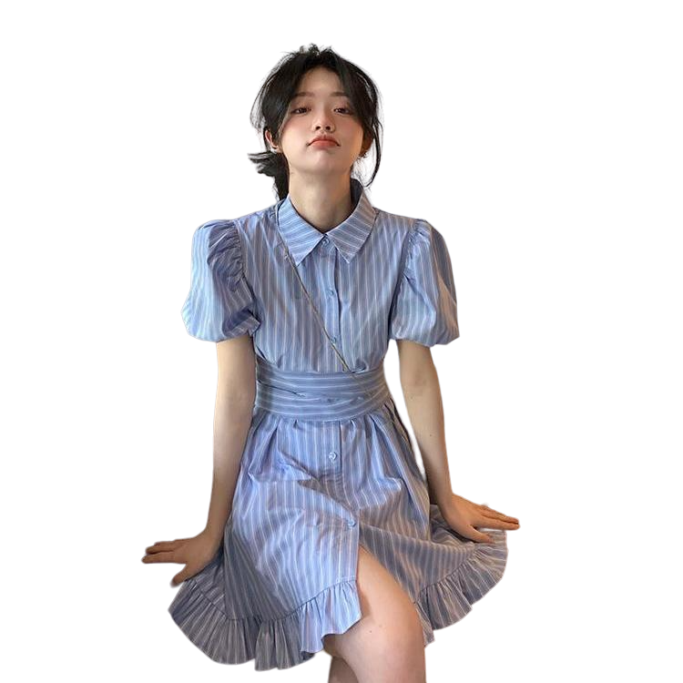 Split Bandage Sweet Dresses