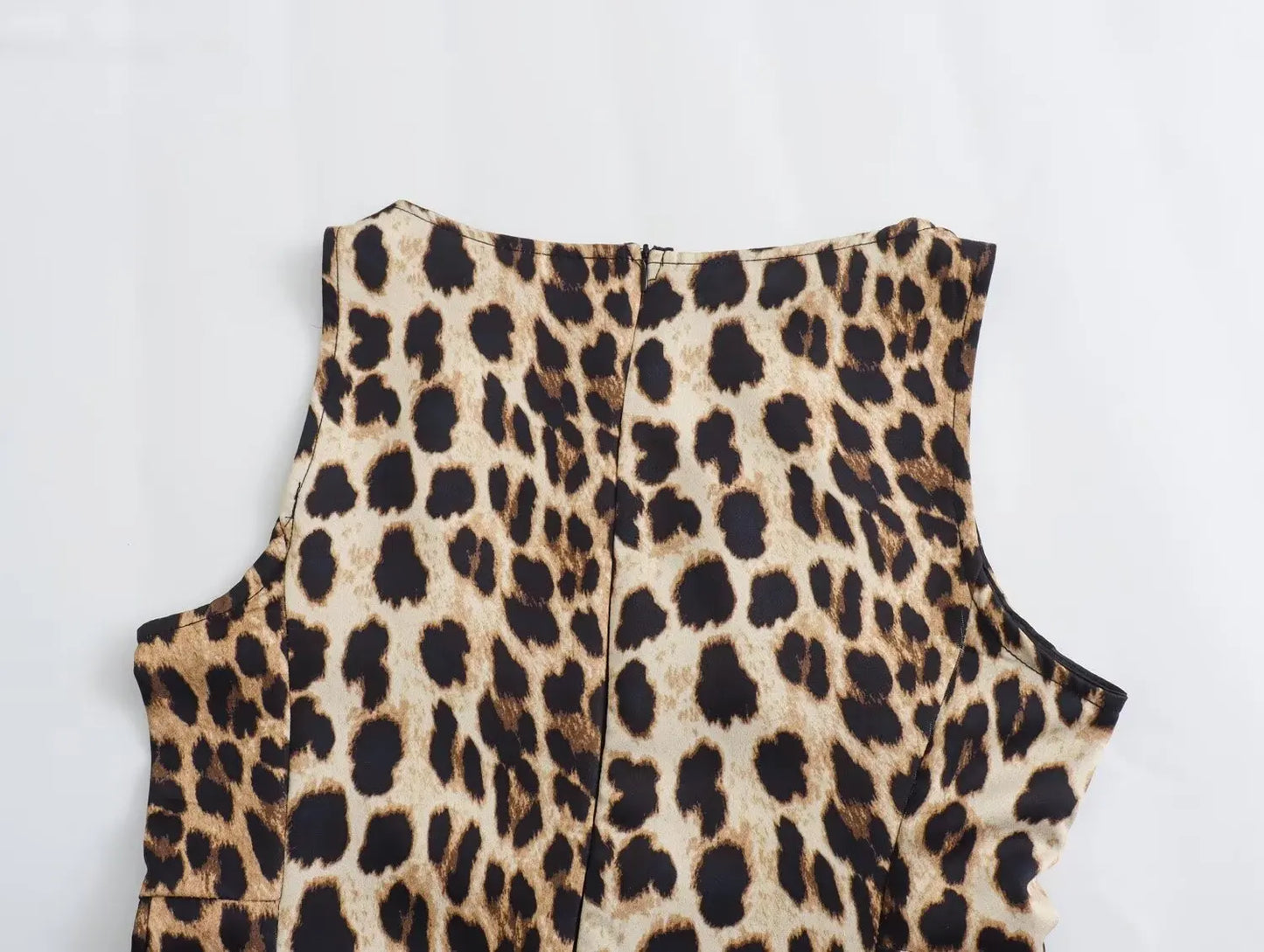 qgtao 2024 Women's Printed Leopard Dress Womens Dresses Sale Clearance Fashion Summer Short Party Elegant New Chic Y2k Mini