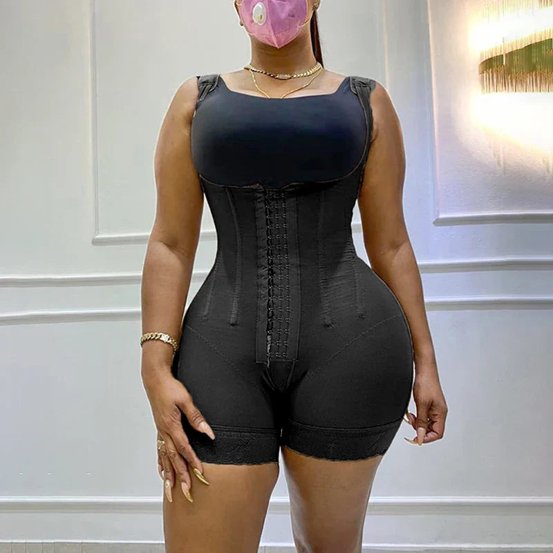 qgtao Girdle Postoperative Bodysuit Compressed Steel Shapewear Fajas Corset Slimming Body Shaper Sexy Women