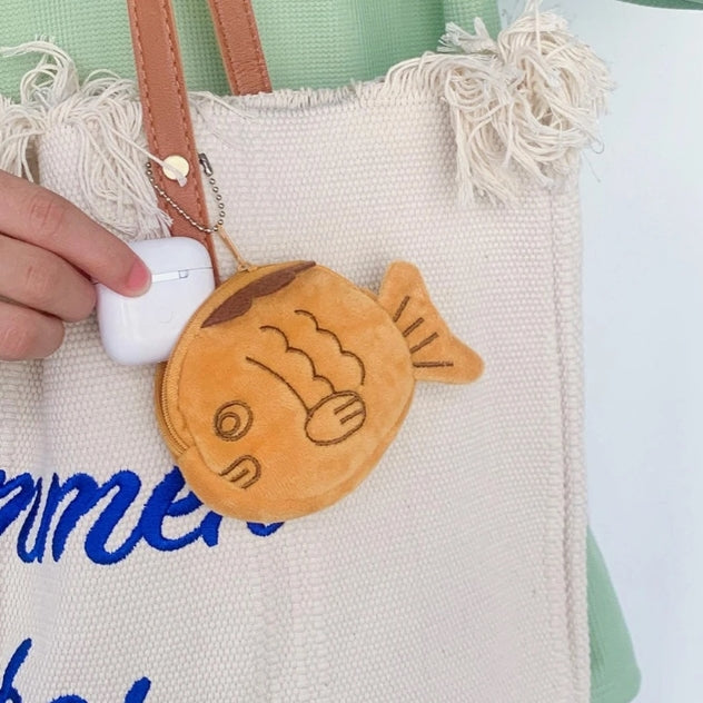 qgtao Taiyaki Coin Purse Plush