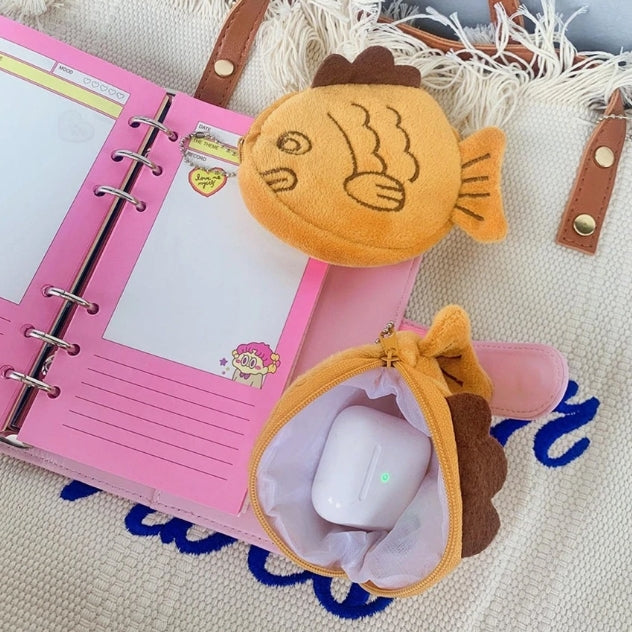qgtao Taiyaki Coin Purse Plush