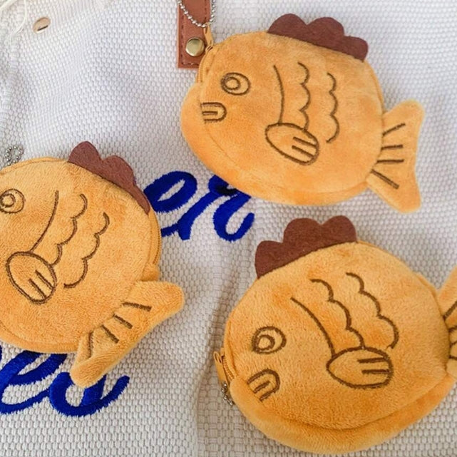 qgtao Taiyaki Coin Purse Plush