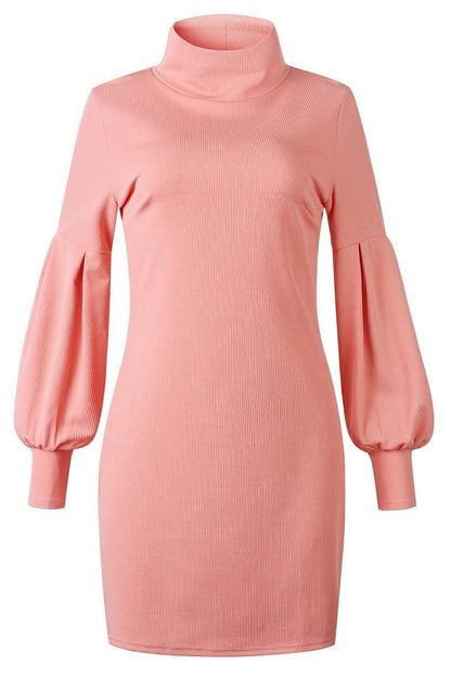 qgtao O Neck Autumn Sexy Dress(3 Colors)