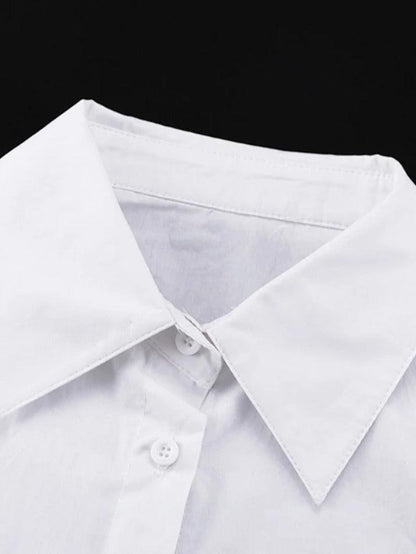 Off Shoulder Loose Long Sleeve Blouse