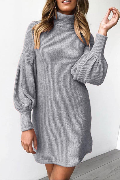 qgtao O Neck Autumn Sexy Dress(3 Colors)