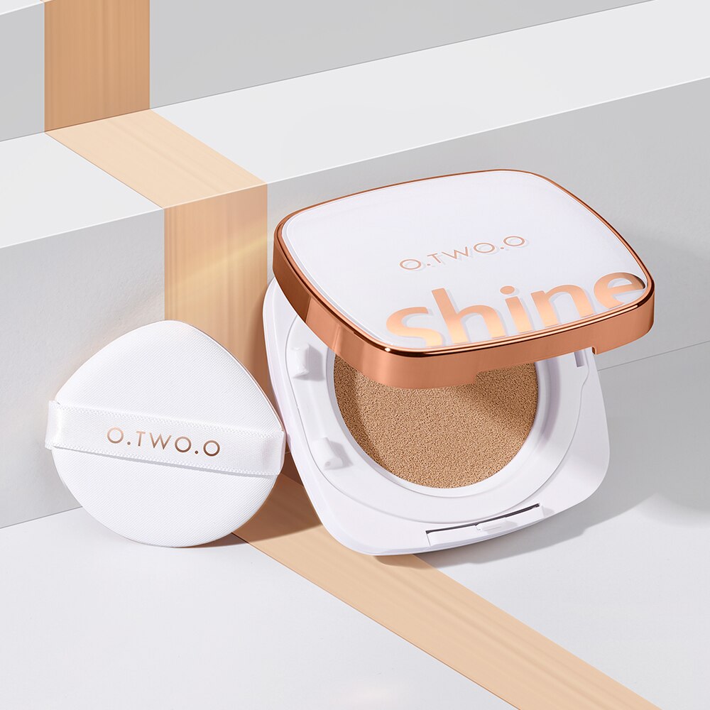 BB Cream Air Cushion CC Cream Concealer Brighten Makeup Base Long Lasting Foundation Cushion Compact With Makeup Puff