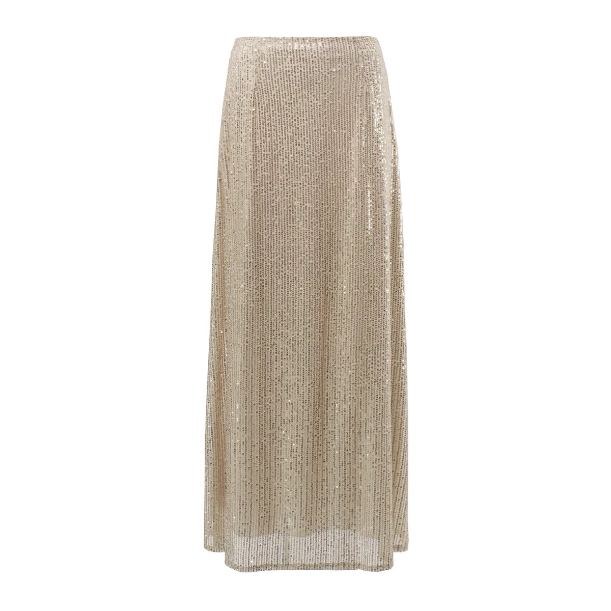 Sequin Female Sexy Maxi Skirt Summer Fashion Glitter High Waist Loose Elegant Club Long Skirt Sparkle Women Long Skirt New